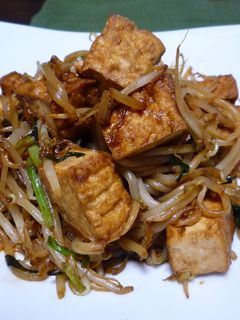 もやしと厚揚げの炒め物-レシピのメイン写真