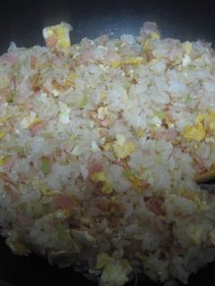 丸鶏ガラスープで炒飯-レシピのメイン写真