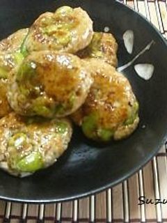 そら豆入り鶏つくね-レシピのメイン写真