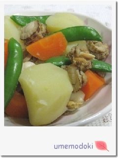 ✿ホタテとじゃがいも、人参煮-レシピのメイン写真