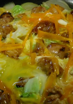 【鶏肉】香ばしい☆焼き鳥親子丼-レシピのメイン写真