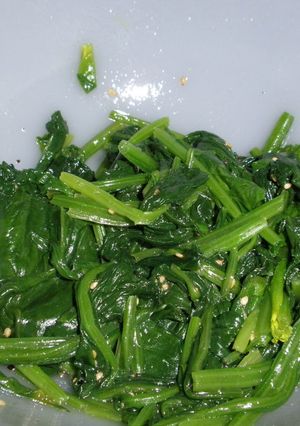 ほうれん草の簡単ナムル-レシピのメイン写真