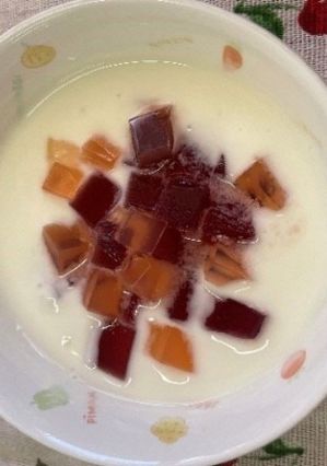 あじさいヨーグルト-レシピのメイン写真