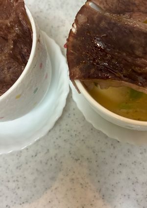 肉おかず茶碗蒸し-レシピのメイン写真