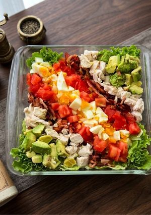 彩り鮮やか！パーティーにもコブサラダ-レシピのメイン写真