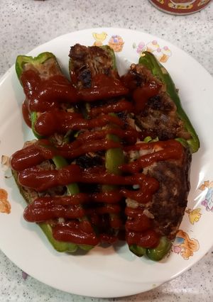 肉詰めピーマン-レシピのメイン写真
