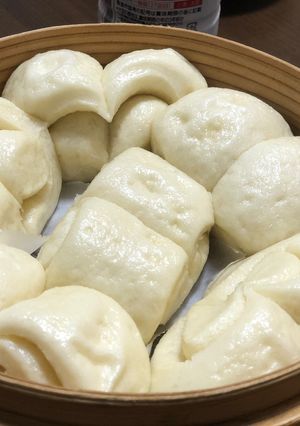 【蒸したて最高！】フワフワ中華蒸しパン-レシピのメイン写真