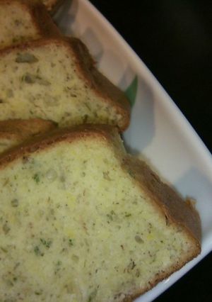 バナナミントパウンドケーキ-レシピのメイン写真