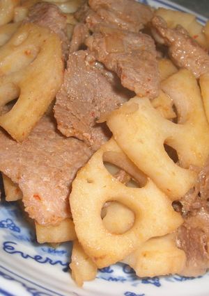 豚れんこん-レシピのメイン写真
