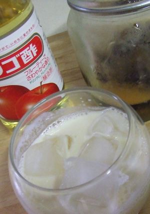 プルーンで鉄分補給☆豆乳サワードリンク♪-レシピのメイン写真