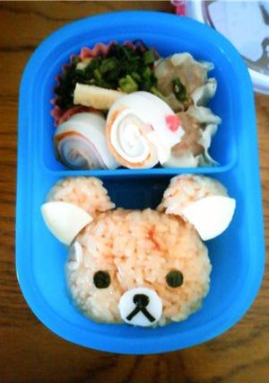 超簡単！リラックマ弁当～キャラ弁-レシピのメイン写真
