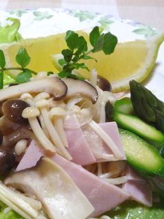 きのことアスパラのマリネ-レシピのメイン写真