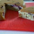 ブルーベリーバナナのHM簡単ケーキ