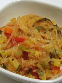 脂肪燃焼スープのアレンジ☆パスタ風?-レシピのメイン写真