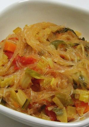 脂肪燃焼スープのアレンジ☆パスタ風？-レシピのメイン写真