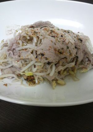 ★チ～ンもやし＆豚★-レシピのメイン写真