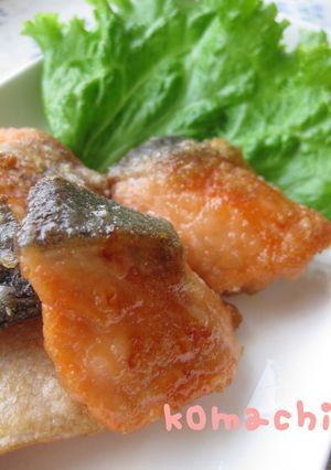 お弁当にも♫鮭のにんにく醤油焼き-レシピのメイン写真