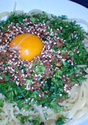和えタンタンパスタ♪-レシピのメイン写真