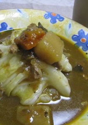 キャベツでスープカレー♪ダイエットにも☆-レシピのメイン写真