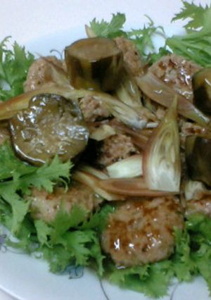 豚挽き肉のつみれ生姜あんかけ♪-レシピのメイン写真