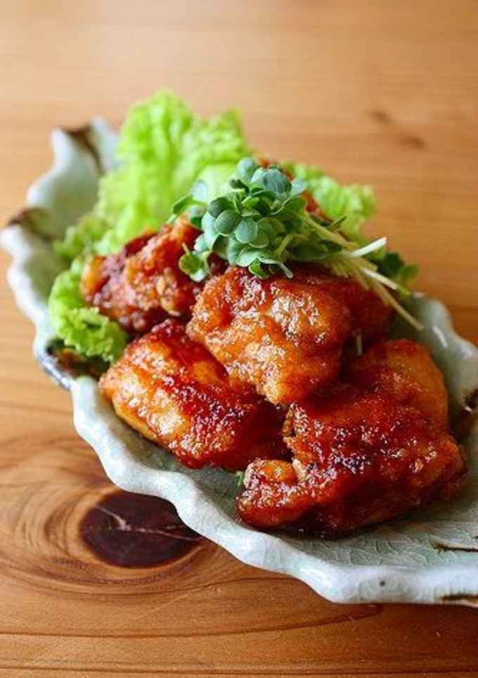 鶏のから揚げ～甘酢ねぎだれ～-レシピのメイン写真