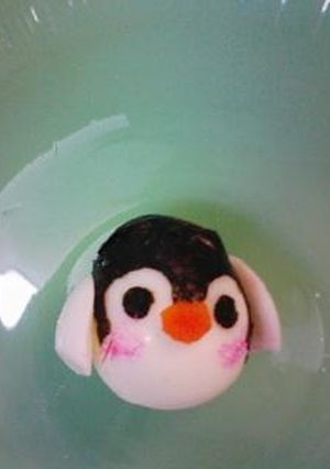 キャラ弁？うずらのペンギンちゃん-レシピのメイン写真