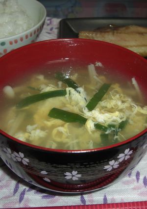 ☆美味しい にらたまスープ☆-レシピのメイン写真