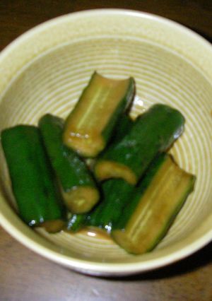 きゅうりのからし醤油漬け-レシピのメイン写真