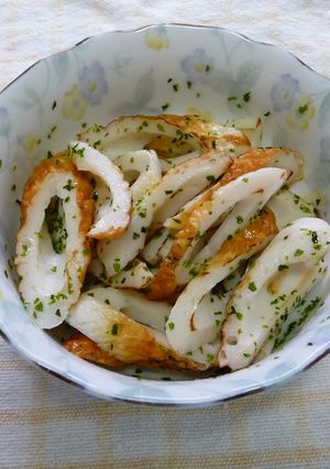 お弁当に！青のりチクワ-レシピのメイン写真