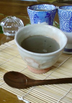 和のスィーツ　黒ゴマきなこぷりん-レシピのメイン写真