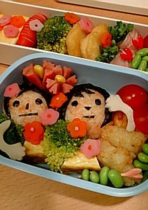 仲良し遠足弁当-レシピのメイン写真