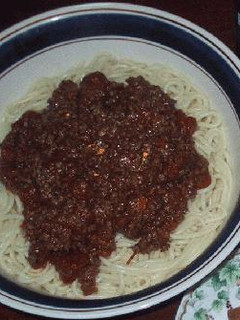 スパゲティミートソース-レシピのメイン写真