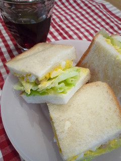 mamaランチ~酢大豆のサンドイッチ~-レシピのメイン写真