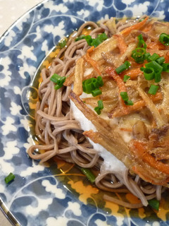 mamaランチ~きんぴら天の日本そば~-レシピのメイン写真