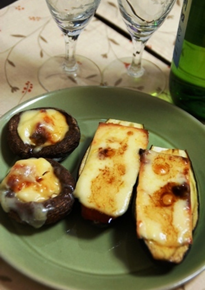 なすとしいたけのとろけるチーズ焼き☆-レシピのメイン写真