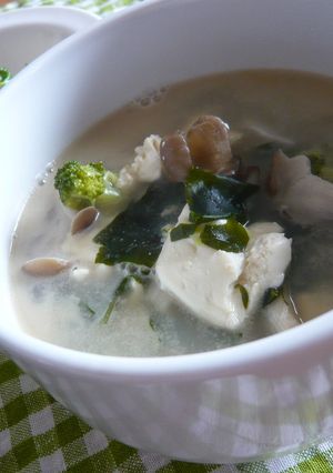 ごま香る♥具だくさんスープ-レシピのメイン写真