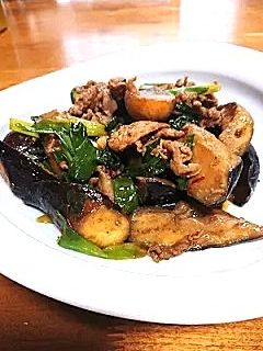 茄子と豚肉の豆板醬炒め-レシピのメイン写真