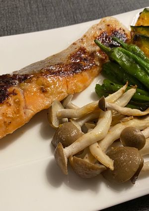冷え改善メニュー　鮭の粕漬け焼き-レシピのメイン写真