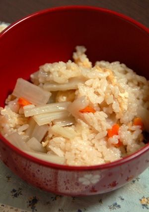 うど１本で４品♪①うどの香り炊き込みご飯-レシピのメイン写真