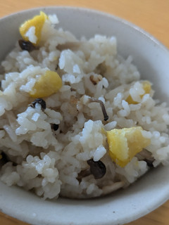 ゆる簡単くりの炊き込みご飯☆秋の味覚♪-レシピのメイン写真