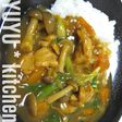 落ち着く和風カレー♪次の日はうどんで♪