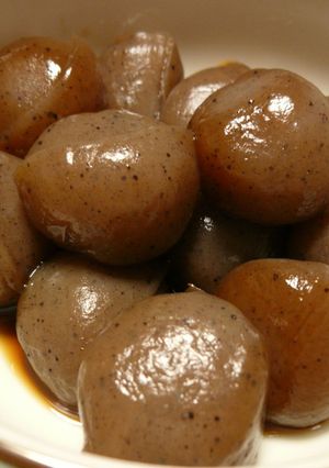 玉こんにゃく煮-レシピのメイン写真