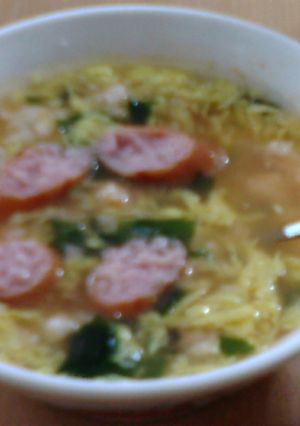 クノールふんわりオムライス風スープ飯-レシピのメイン写真