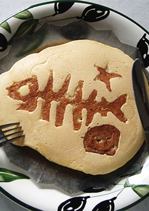 ホットケーキで化石発見？！-レシピのメイン写真