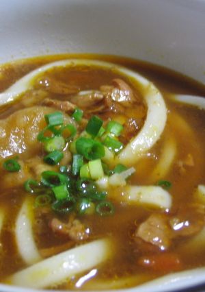 残り物のカレーをリメイク！カレーうどん-レシピのメイン写真