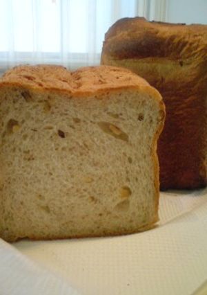 ふわふわくるみ食パン　HB-レシピのメイン写真