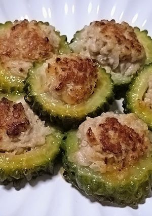 ゴーヤーの肉詰め-レシピのメイン写真