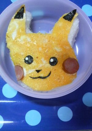 キャラ弁★ピカチュウ-レシピのメイン写真