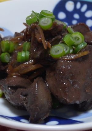 体にいい★鶏レバーの甘辛しょうが煮-レシピのメイン写真