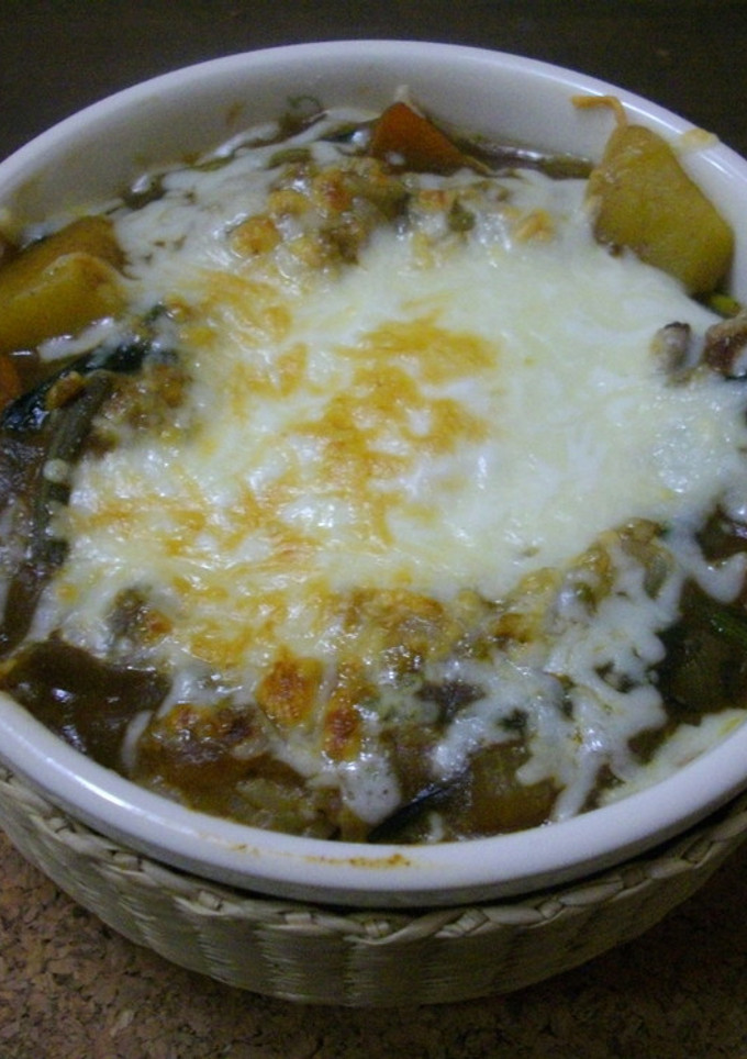 焼きチーズカレー～卵がとろ～り-レシピのメイン写真